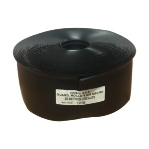 Guardaescoba Rollo Negro 8 cm - Precio ml: 6.069