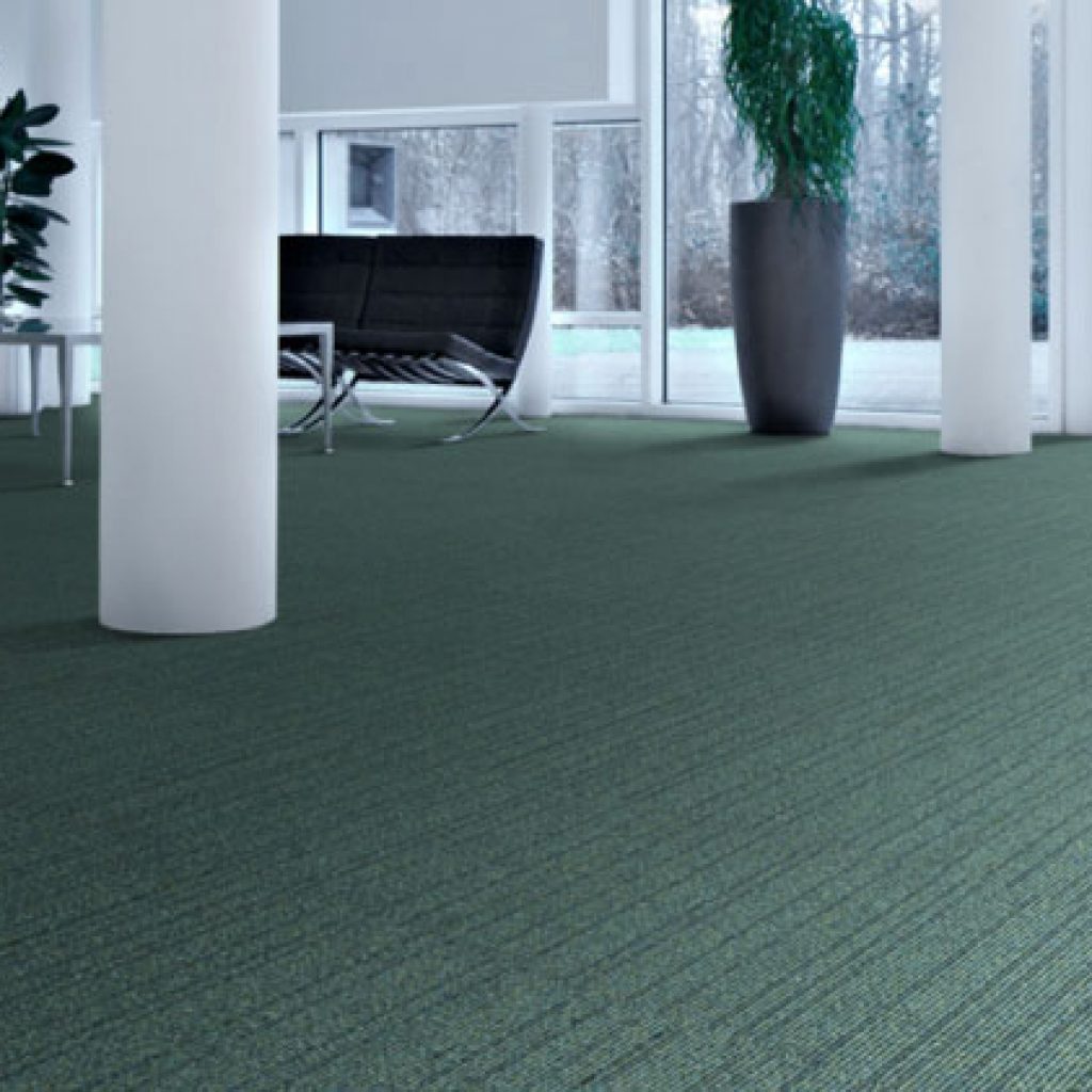 Instalación de alfombras en espacios comerciales