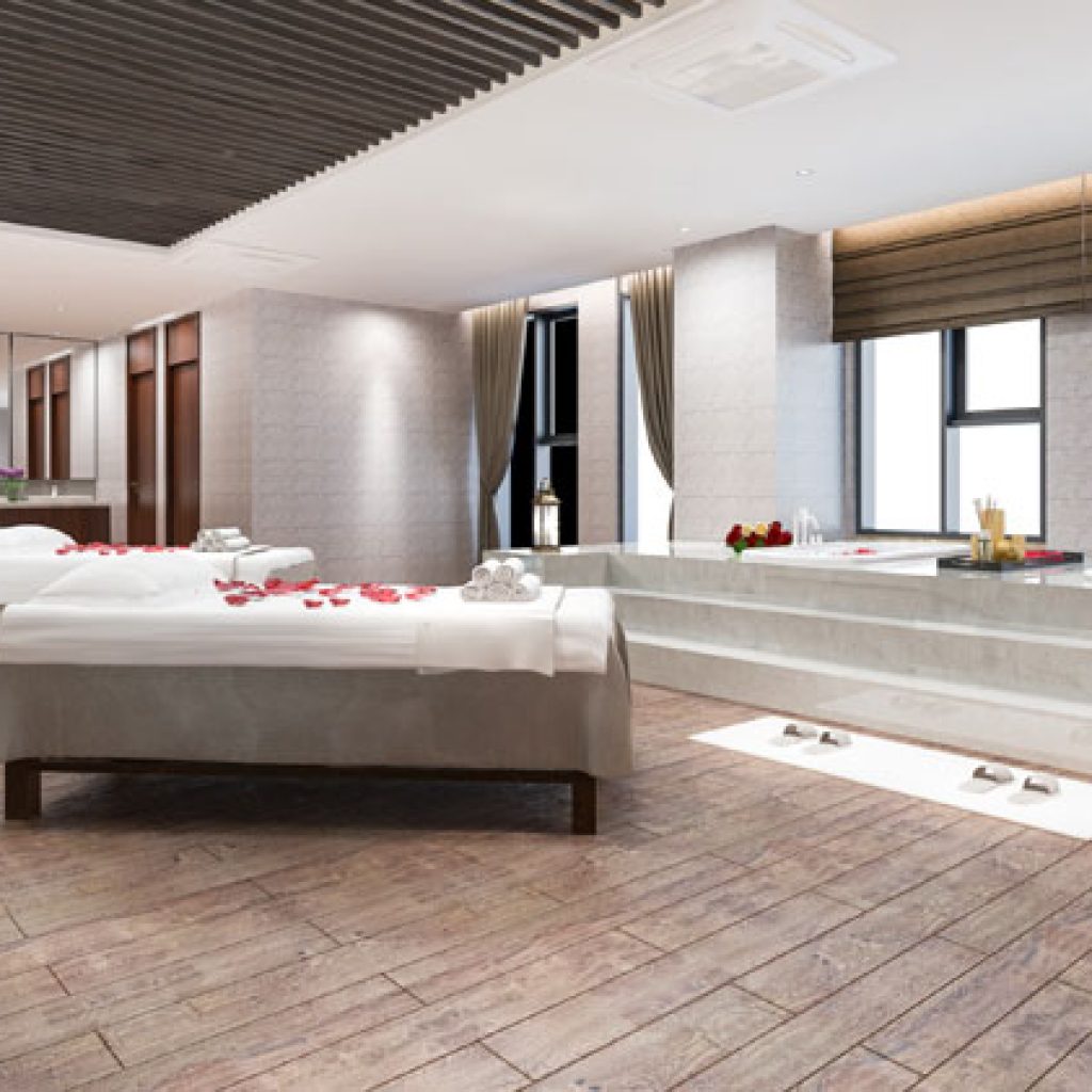pisos para un área de Spa