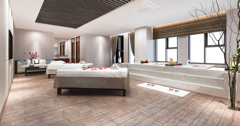 Los mejores tipos de pisos para un área de Spa: Guía completa