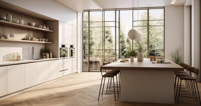 Beneficios de usar pisos vinílicos en la cocina de tu hogar
